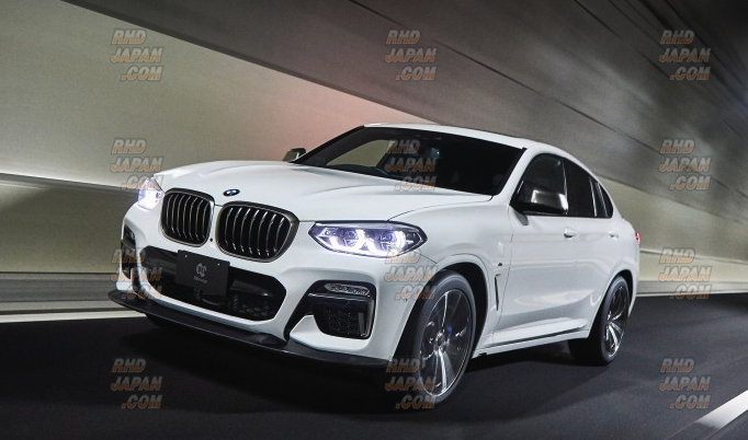3D Design Front Lip Spoiler Carbon Fiber - BMW X3 G01 X4 G02 M